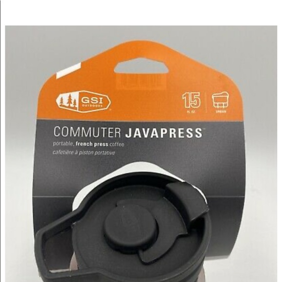 GSI Outdoors Commuter JavaPress French Press Coffee Mug Superior Backcountry - Picture 2 of 6